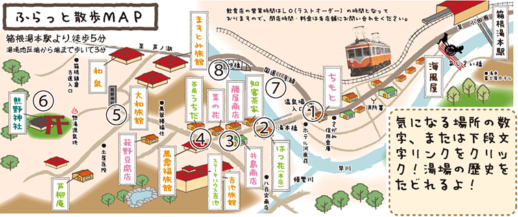 温泉・歴史MAP